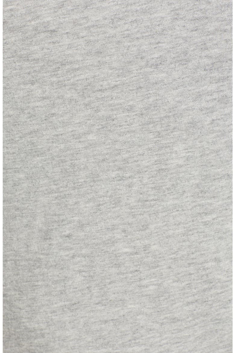 Gia Ruffle Trim Tee, Alternate, color, GREY