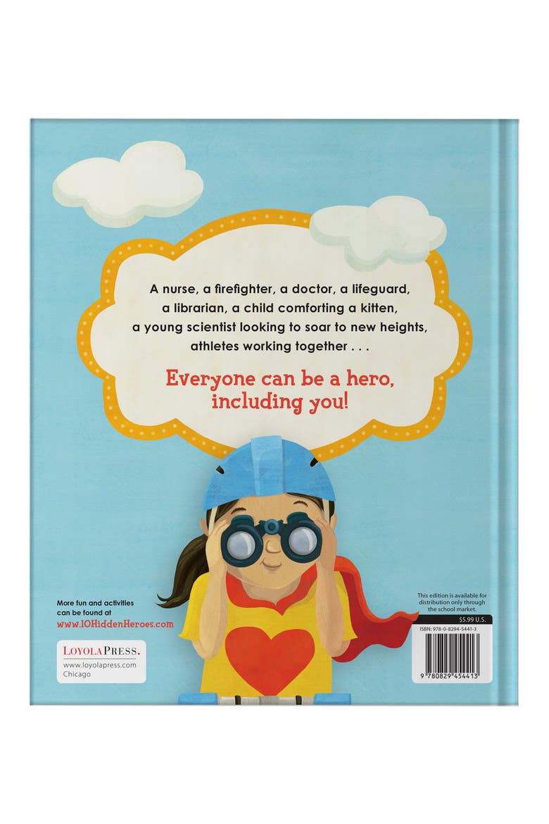 '10 Hidden Heroes' Seek & Find Book, Alternate, color, NO COLOR