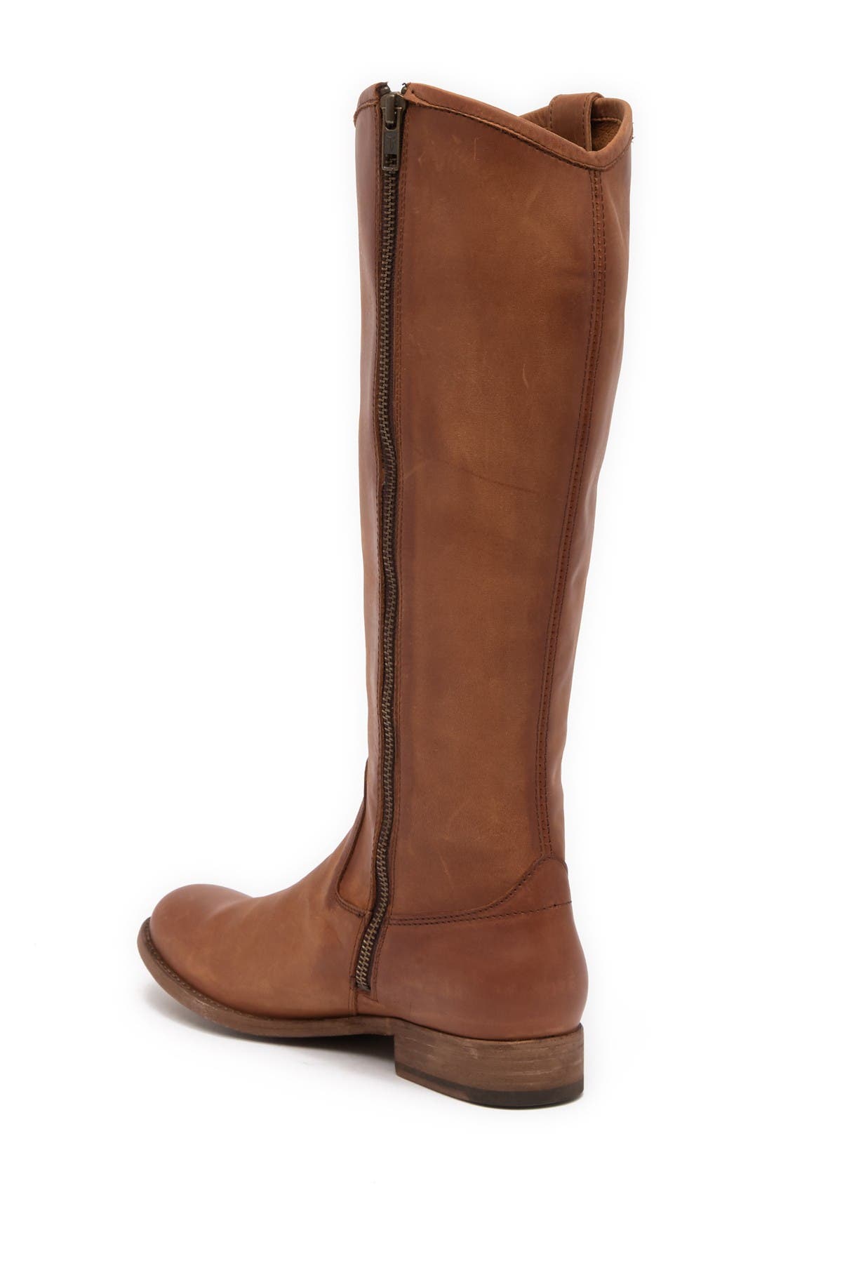 Frye Melissa Button Inside Zip Leather Boot, Alternate, color, 