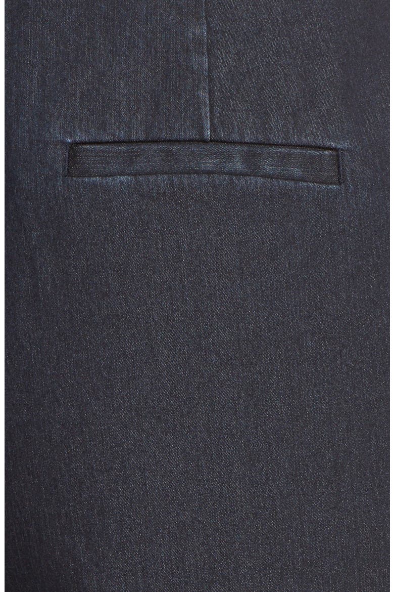 Morton Denim Culottes, Alternate, color, INDIGO