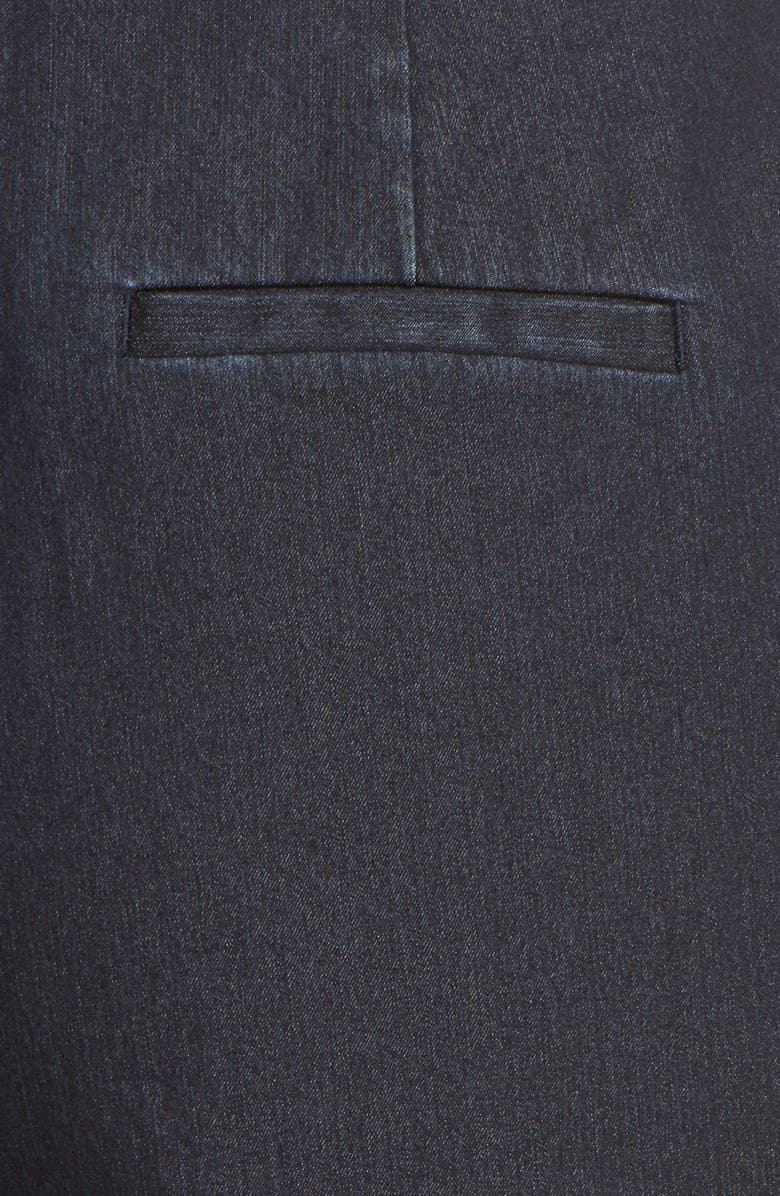 Lafayette 148 New York Morton Denim Culottes, Alternate, color, 