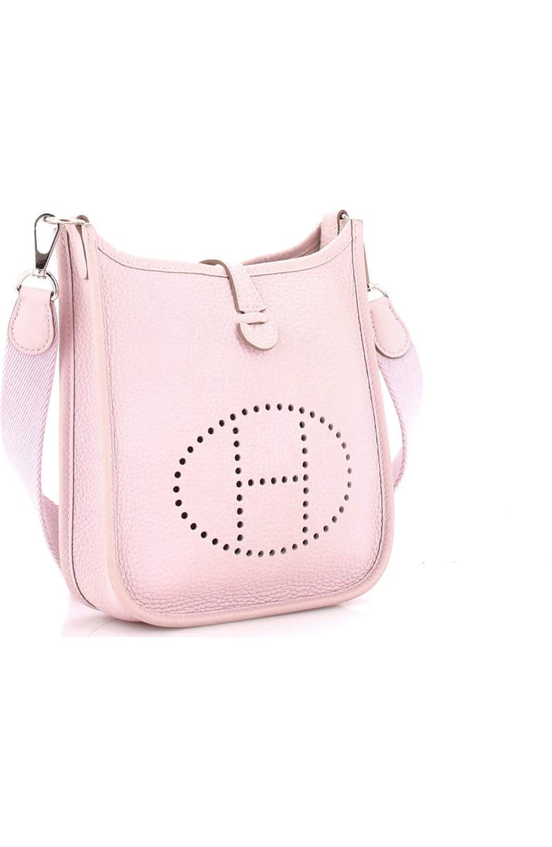 Pre-Owned Hermes Evelyne Bag Gen III Clemence TPM, Alternate, color, Mauve Pale