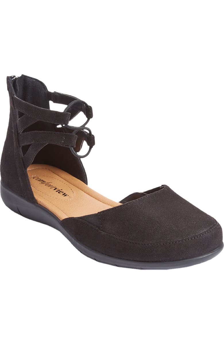 Comfortview The Marlowe Flat, Main, color, Black