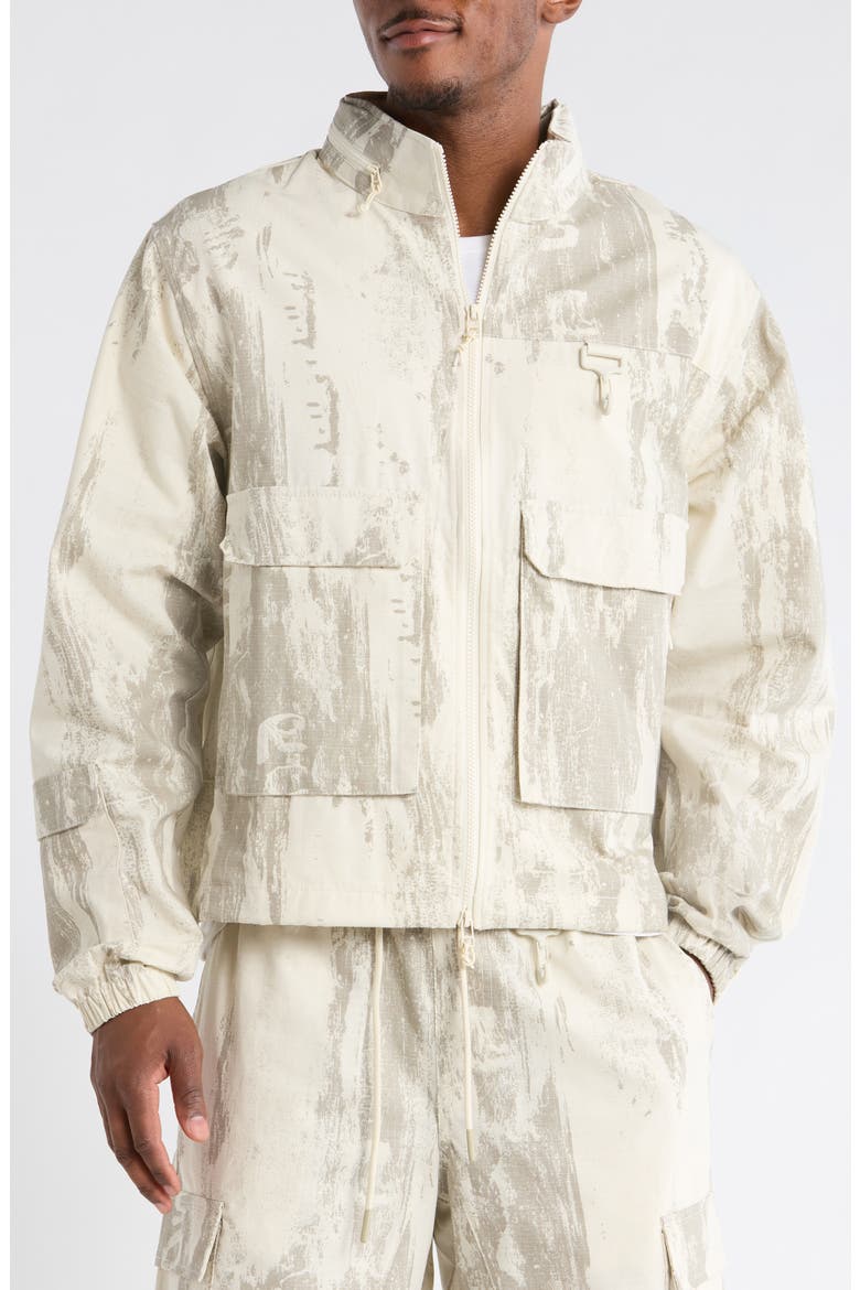 Sierra Hooded Jacket, Alternate, color, SAND TREE BARK