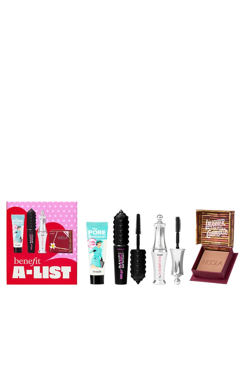 Benefit Cosmetics A-List Mini Set (Limited Edition) $62 Value, Main, color, 