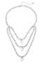 Triple Tier Crystal Necklace