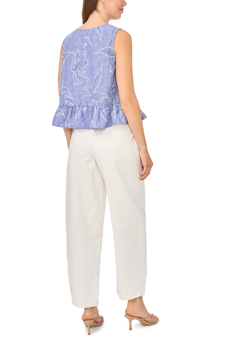 Embroidered Shell, Alternate, color, BASE BLUE