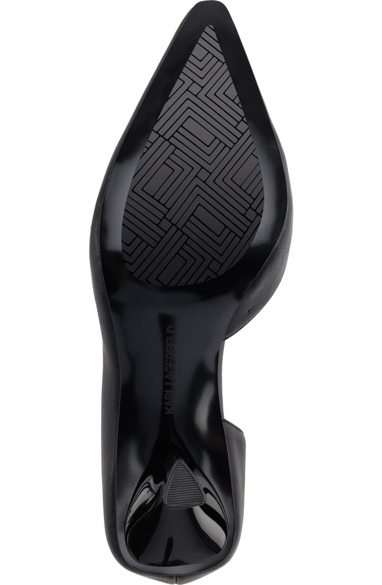 KARL LAGERFELD PARIS Kipton Half d'Orsay Pump, Alternate, color,