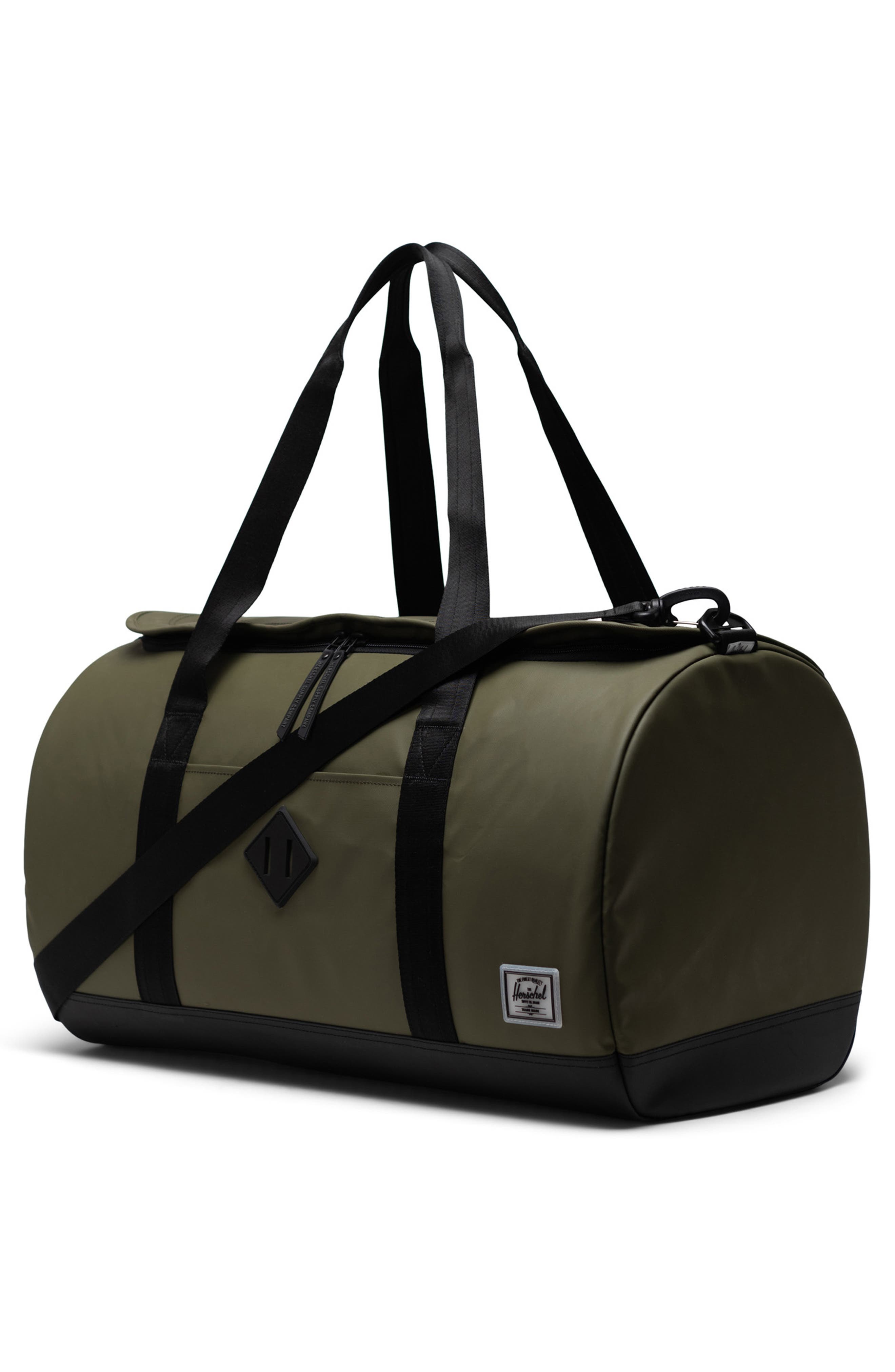 Water Resistant Heritage Duffle Bag, Alternate, color, IVY GREEN