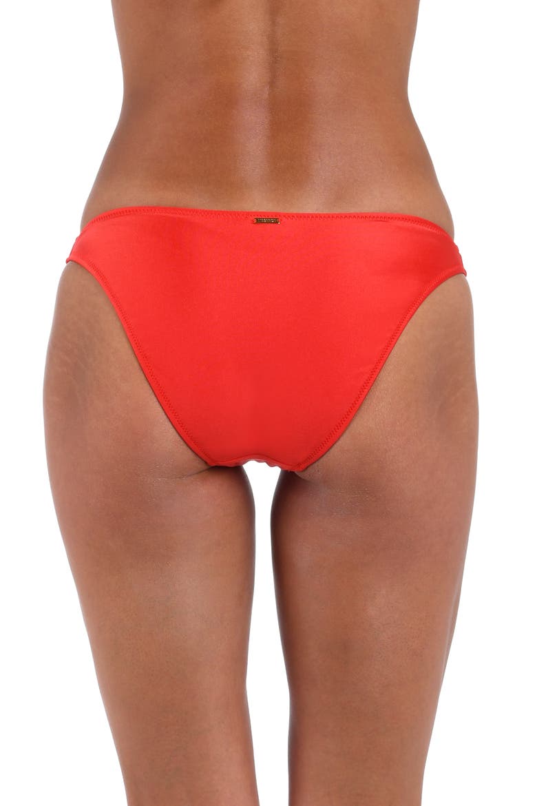 Jean Bikini Bottoms, Alternate, color, ROUGE