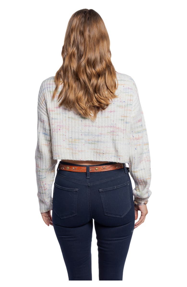 OLD TREND Floral Genuine Leather Studded Floral Accent Belt, Alternate, color, Cognac