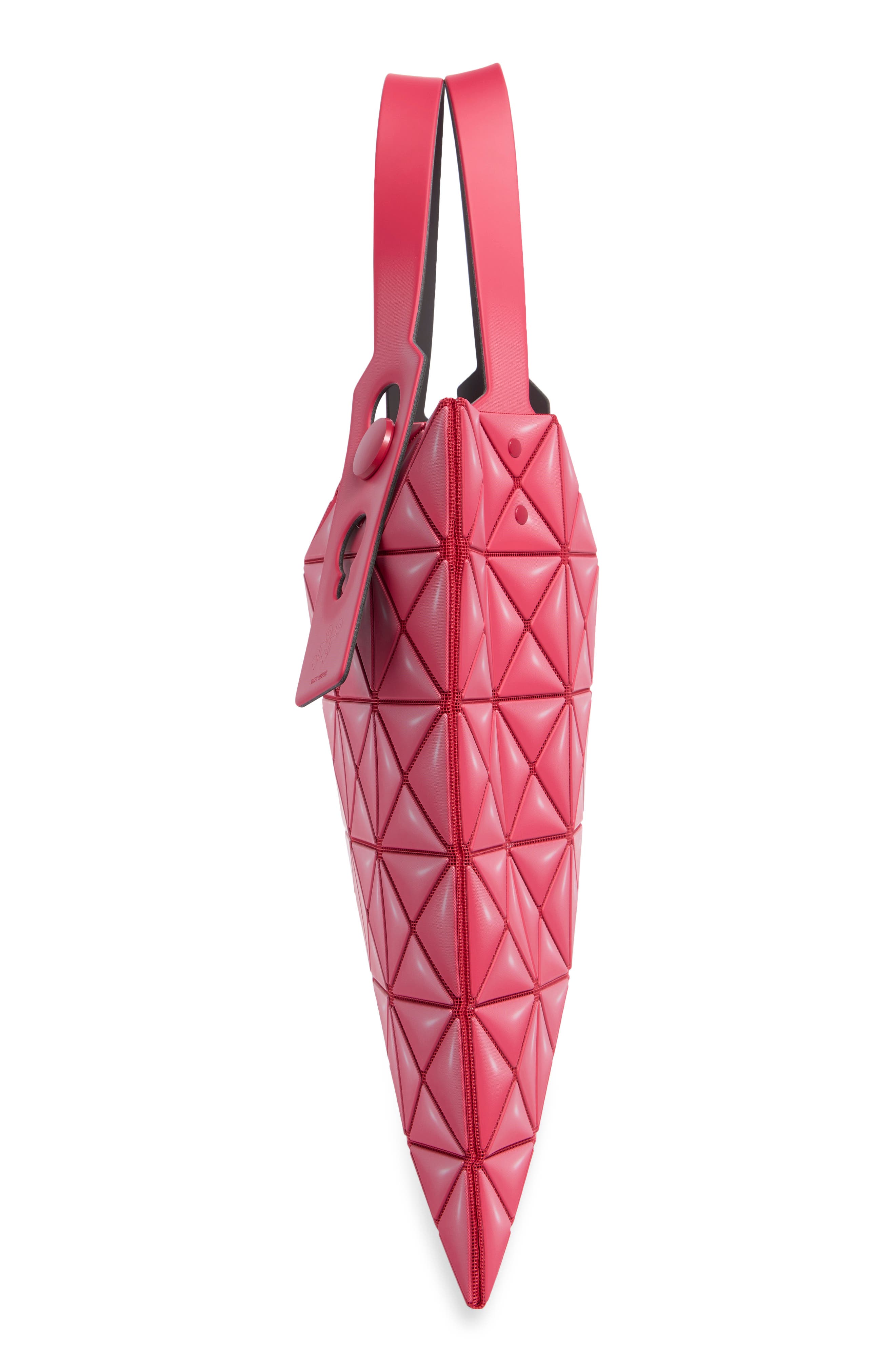 Small Prism Tote, Alternate, color, CHERRY PINK