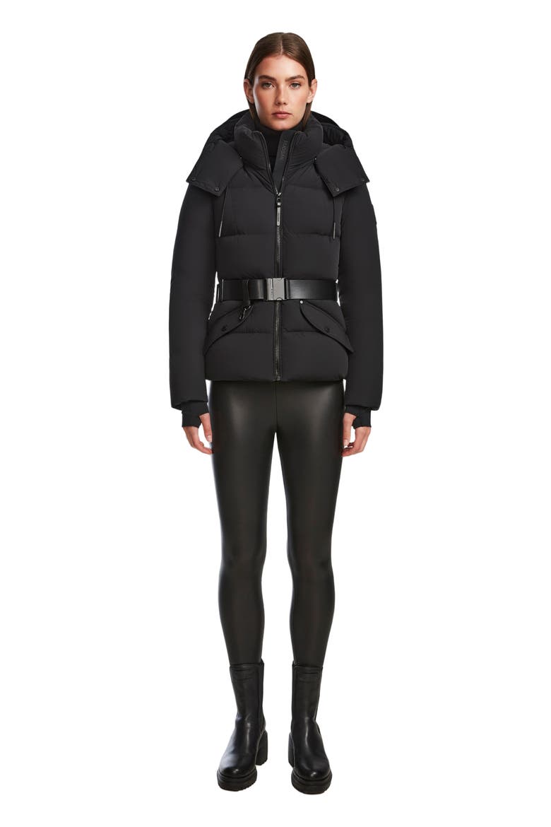 ADELINE WOMEN'S SHORT MATTE DOWN PUFFER, Alternate, color, Black