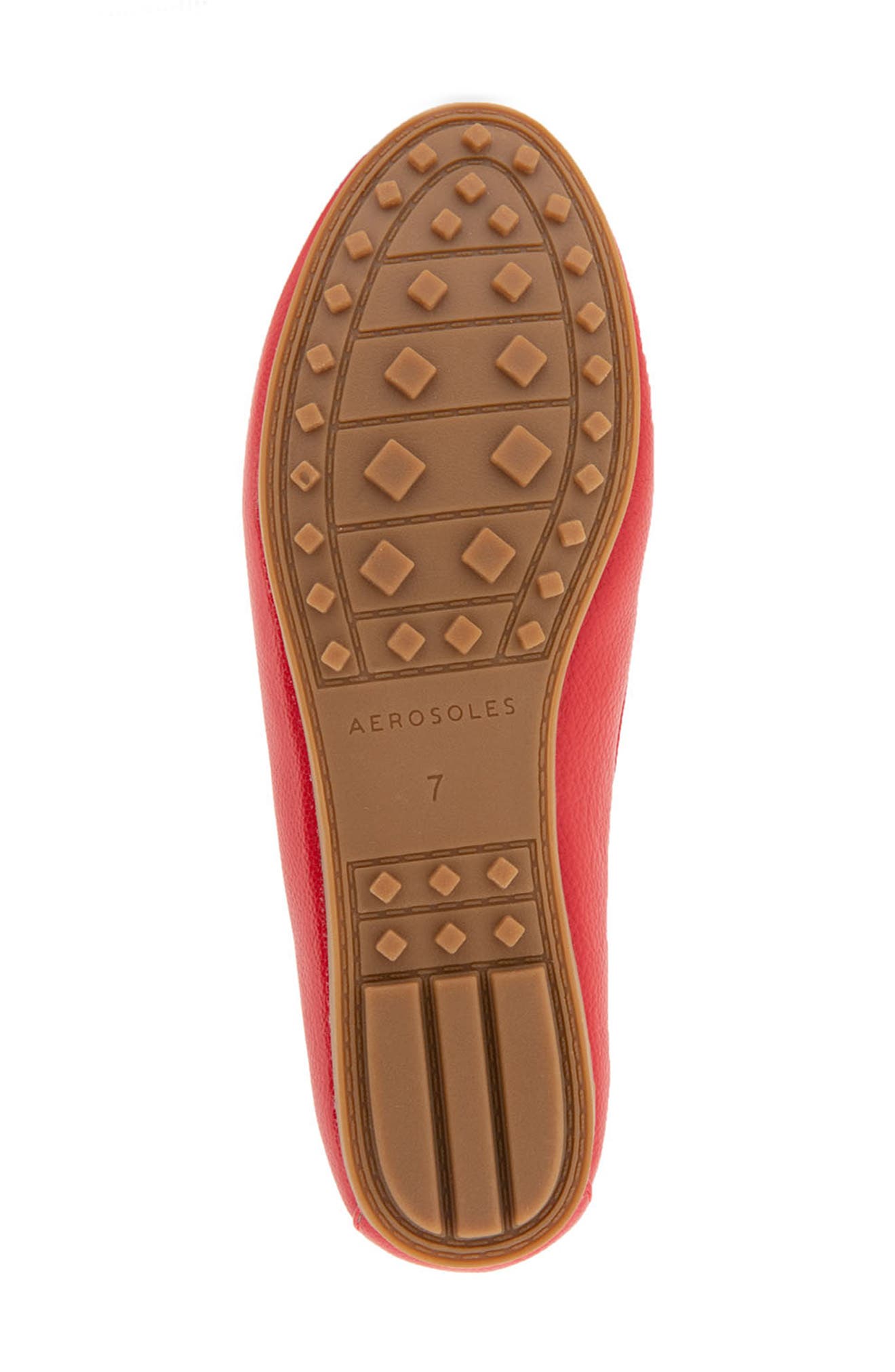 Aerosoles Denver Buckle Loafer, Alternate, color, Racing Red Pu Leather