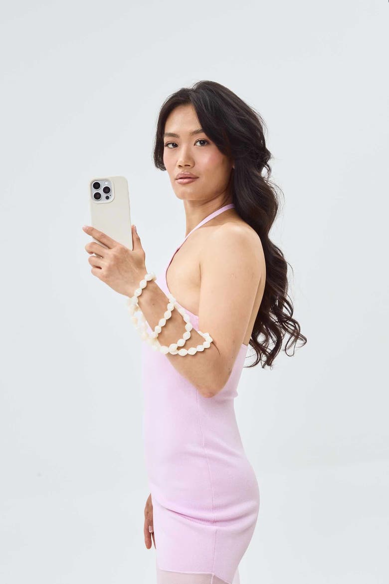 Valerie Phone Chain, Alternate, color, Ivory