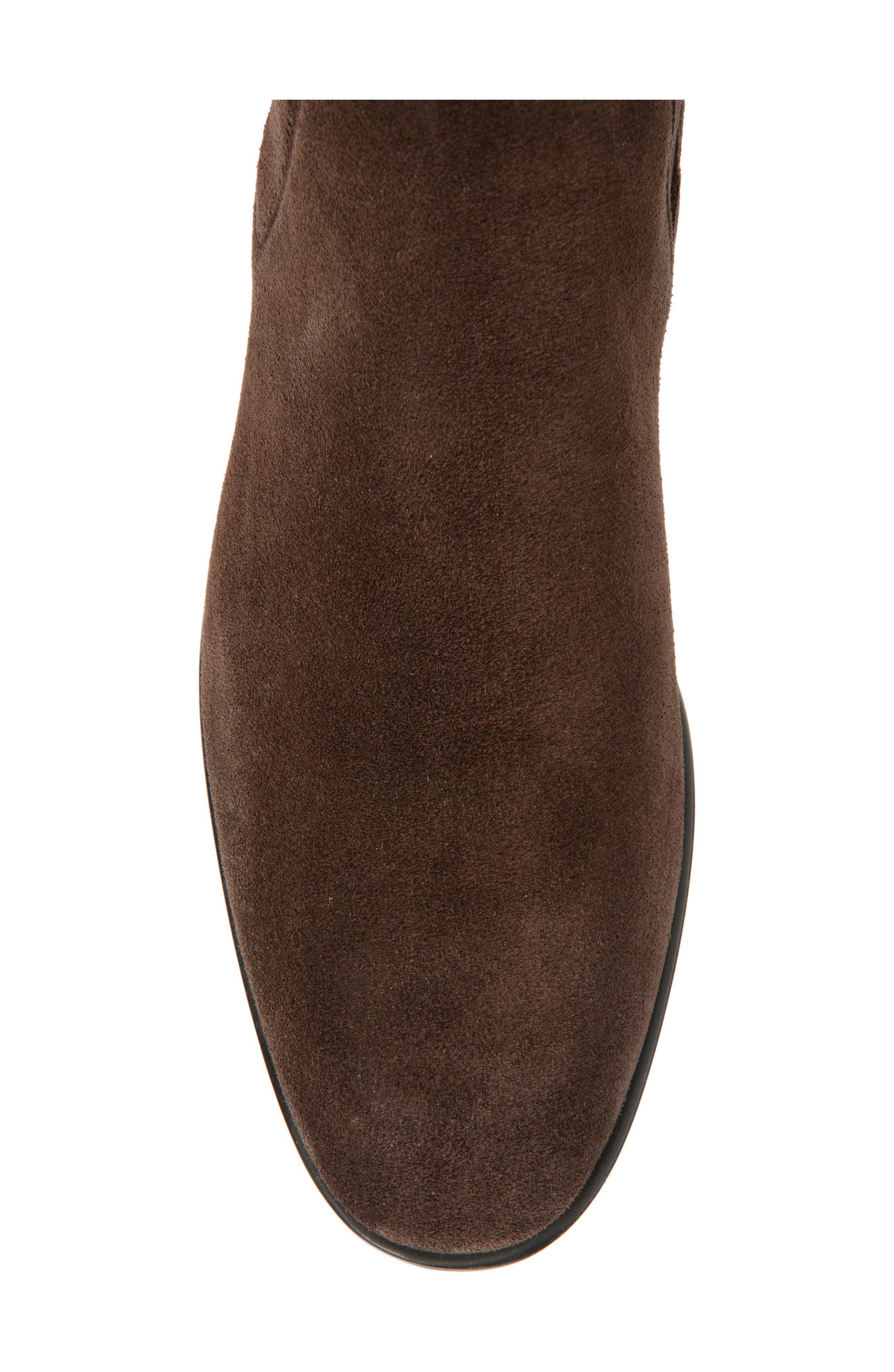 FERRAGAMO Angle Chelsea Boot, Alternate, color, Tan Moro