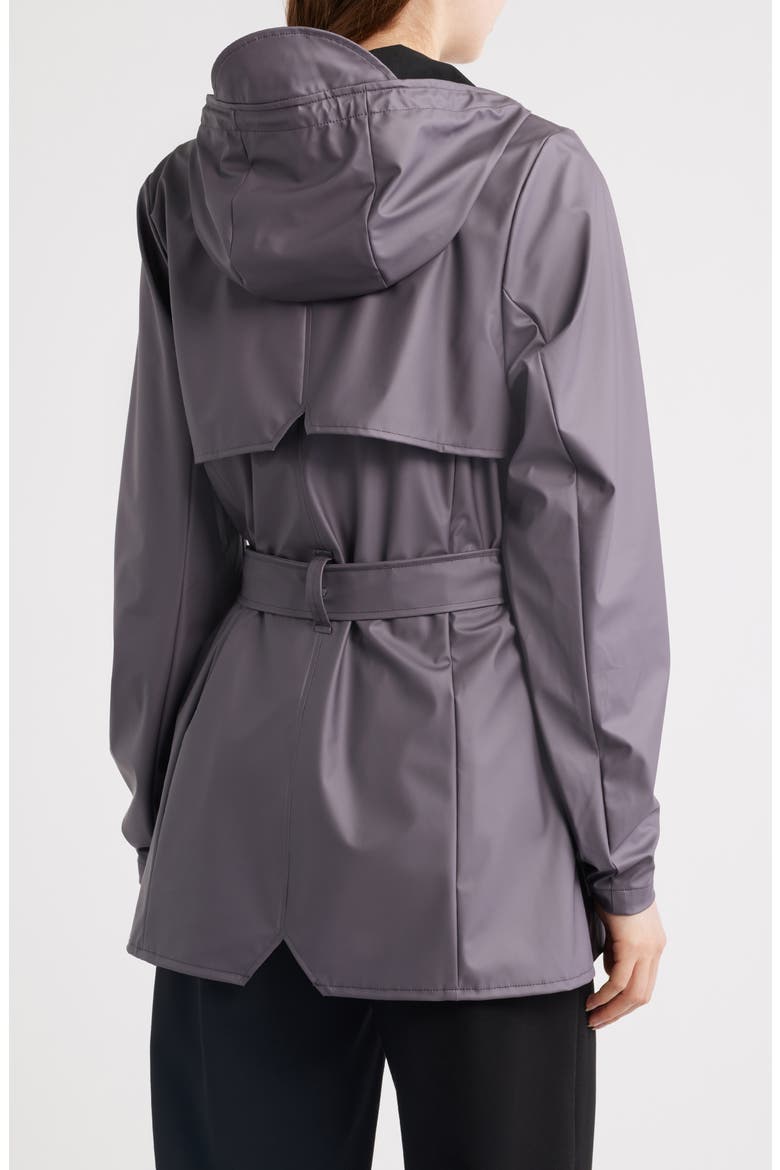 Curve Waterproof Rain Jacket, Alternate, color, VIOLET STEEL