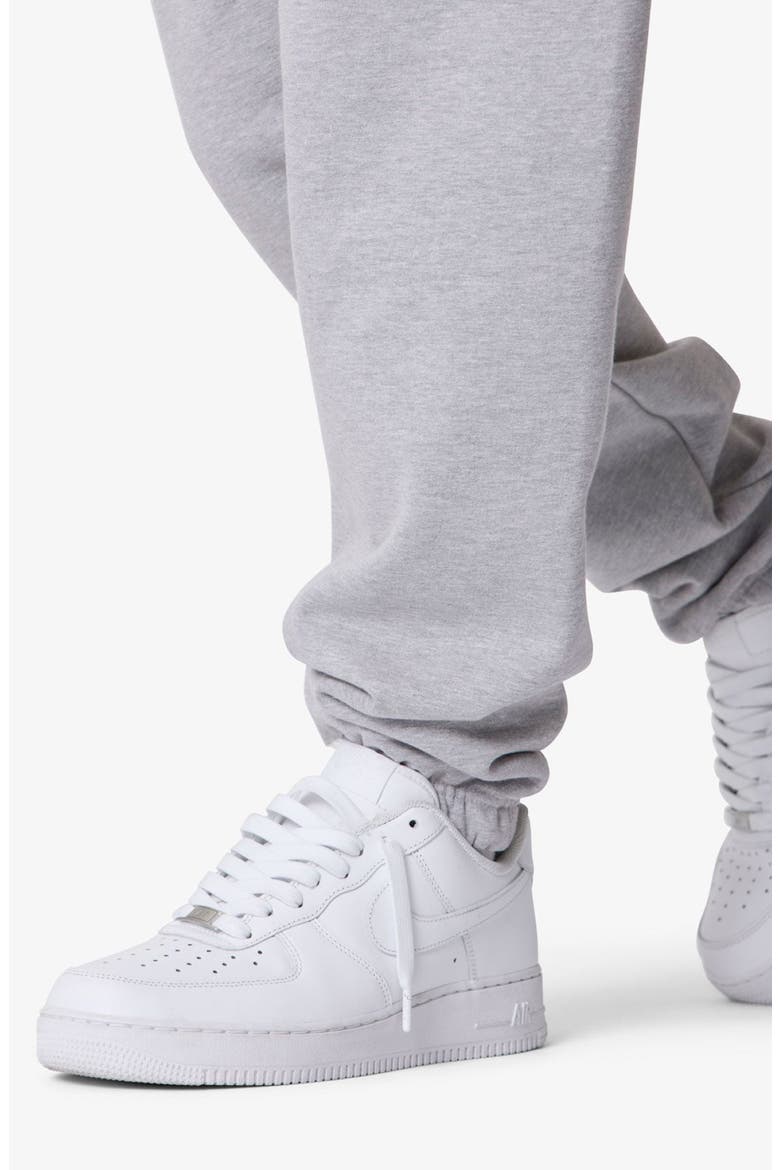 Basic Heavyweight Sweatpants, Alternate, color, MARLED GREY