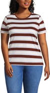 Lands' End Relaxed Supima Cotton Crew Neck T-Shirt