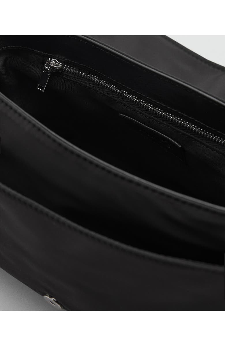 MANGO Buckle Shoulder Bag, Alternate, color,
