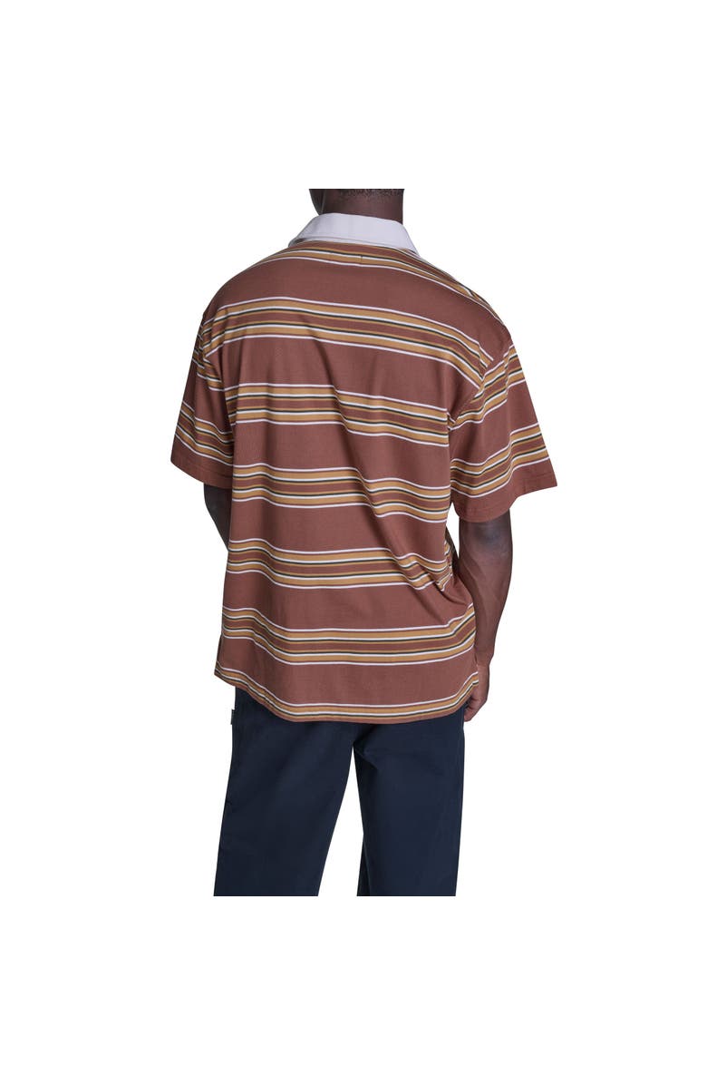 Converse Cons Stripe Polo, Alternate, color, Unearthed Multi