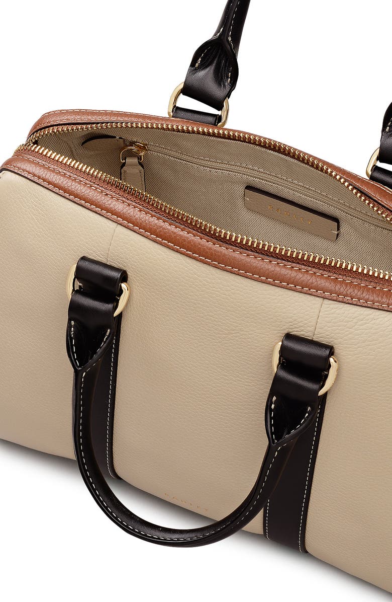 Radley Noble Alley Convertible Leather Crossbody Bag, Alternate, color, Porcini