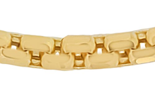 Bony Levy Rounded Box Link Chain Bracelet In 14k Yellow Gold