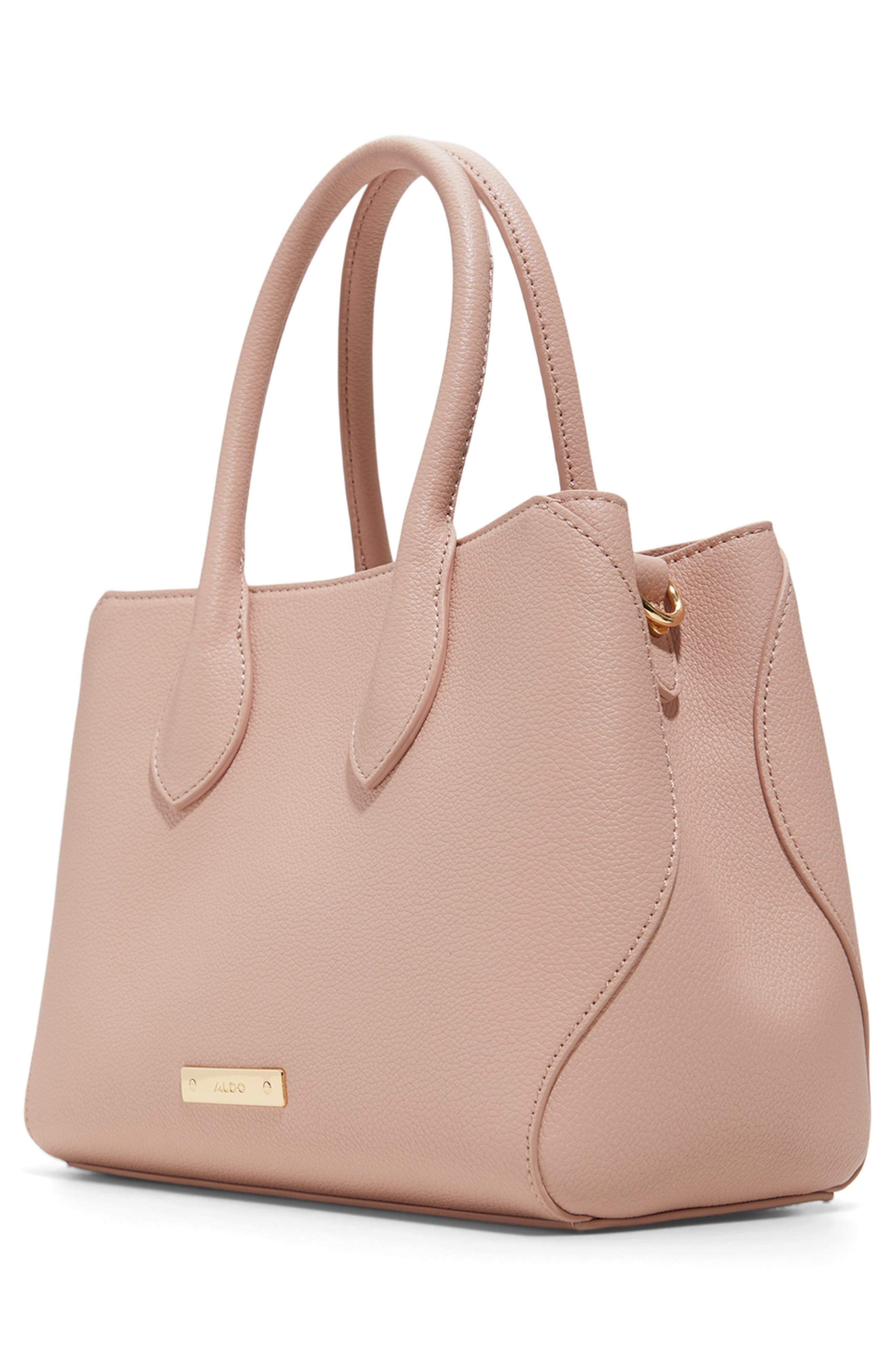 ALDO Birin Faux Leather Satchel, Alternate, color, 