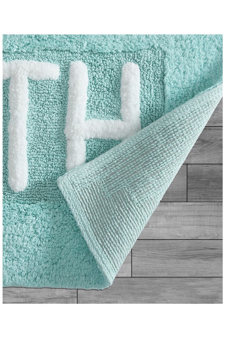 Bath Mat, Alternate, color, AQUA BLUE