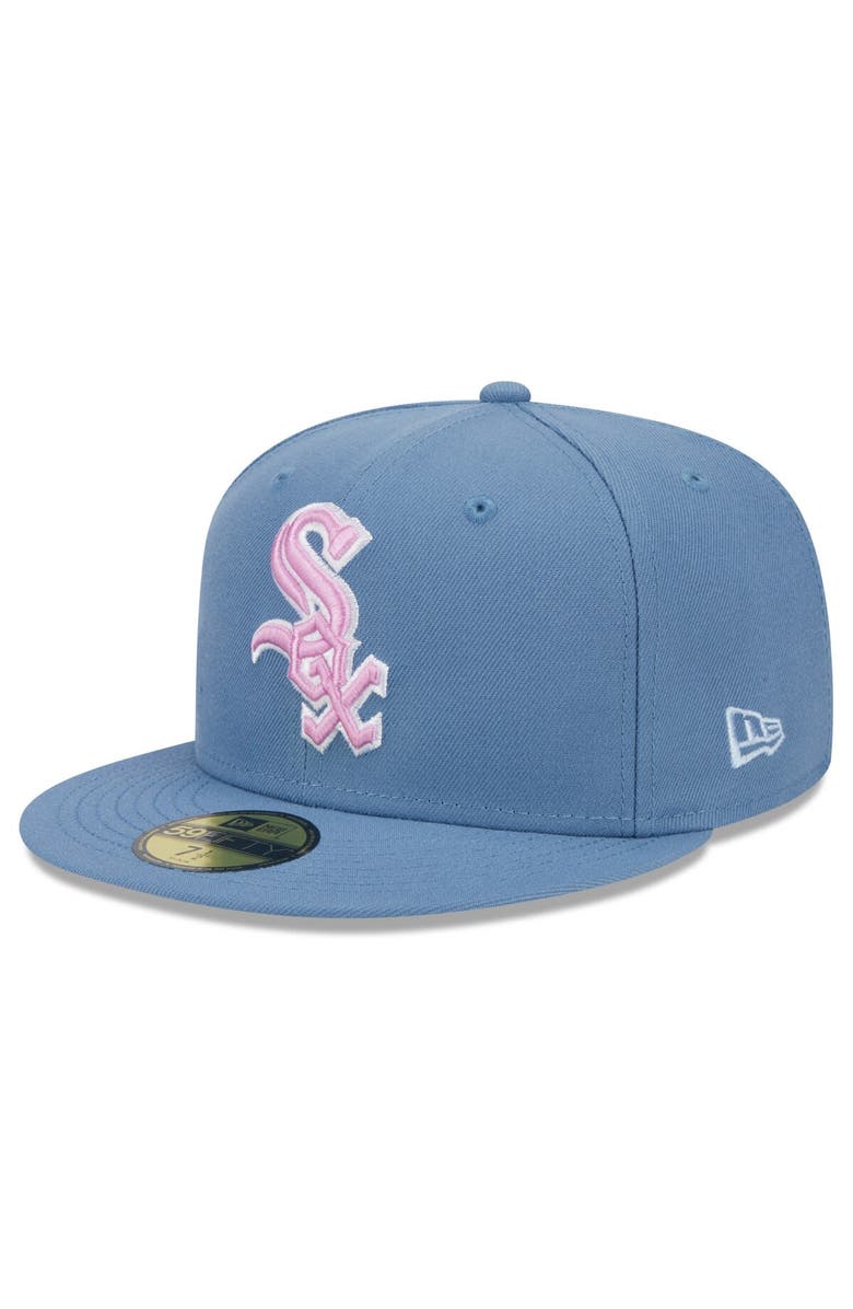 New Era Men's New Era Chicago White Sox Faded Blue Color Pack 59FIFTY Fitted Hat, Alternate, color, 
