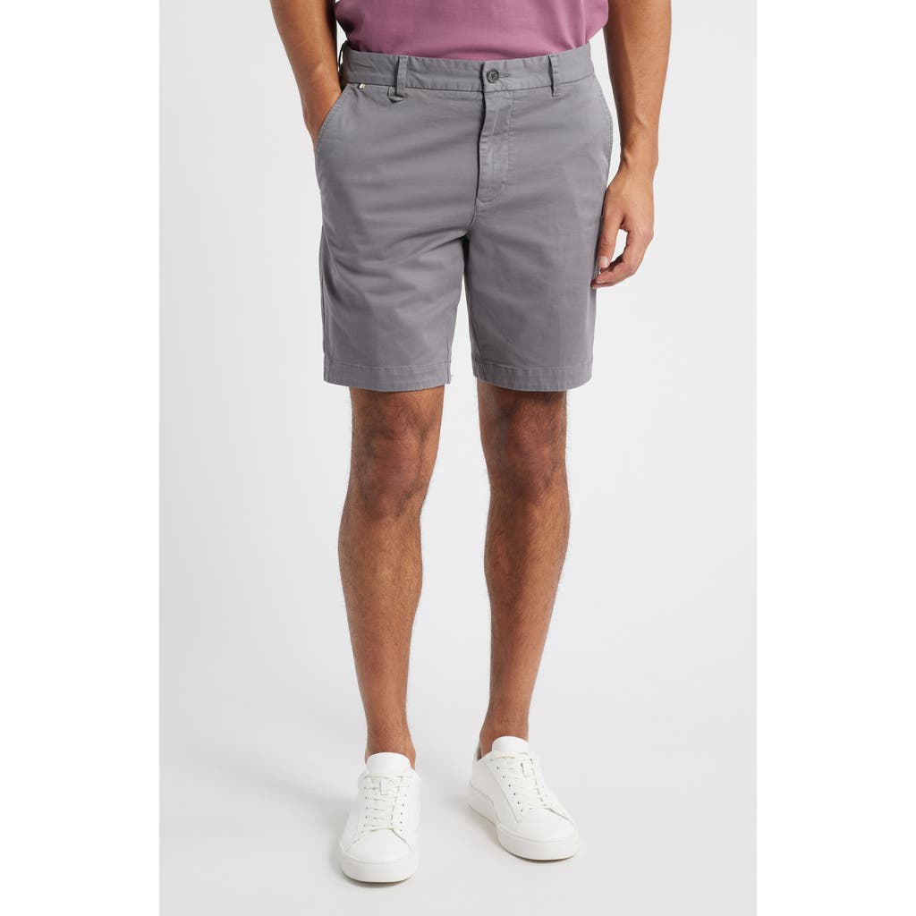 Hugo Boss Boss Slice Shorts In Dark Grey