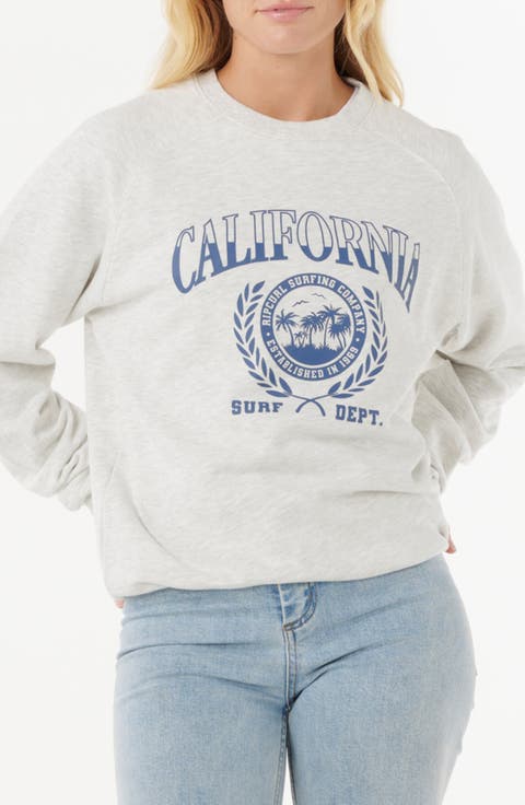 Surf Dept. Cotton Graphic Sweatshirt