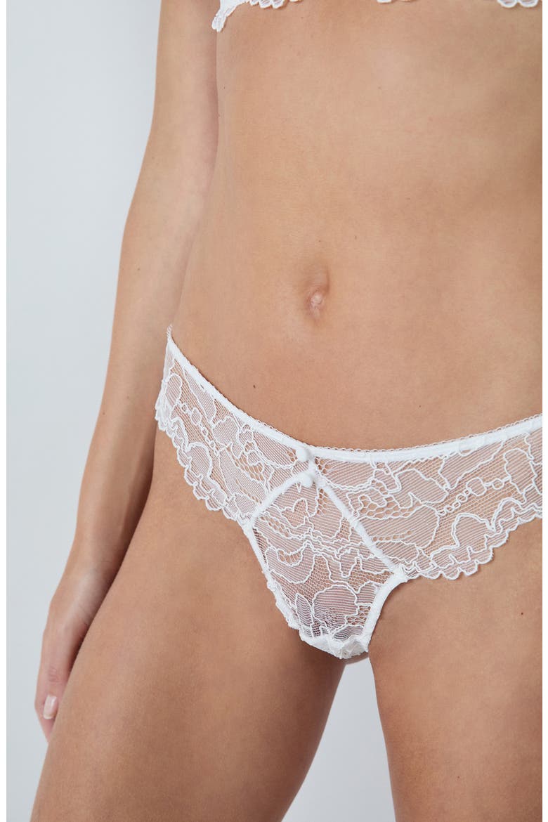 Coeur Tanga Thong, Alternate, color, ECRU