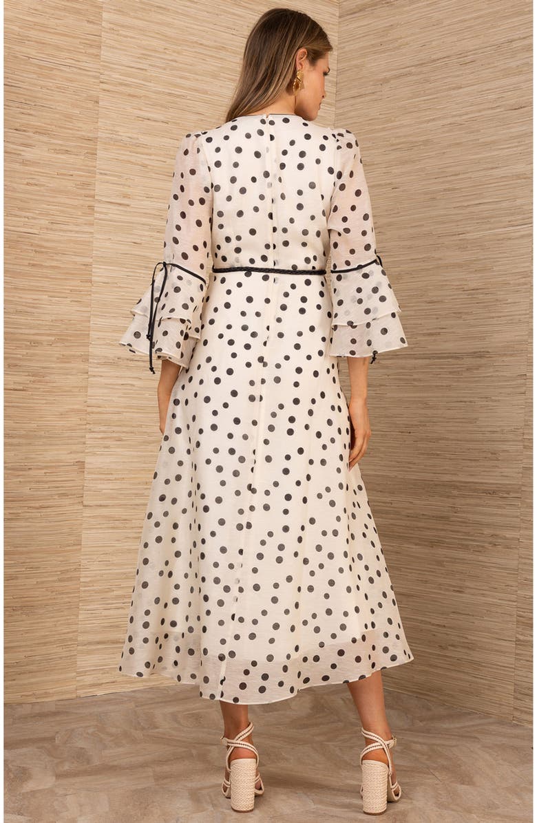 Hale Bob Aiyana Organza Maxi Dress, Alternate, color, 