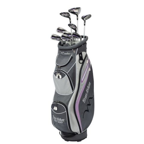 TE-300 Moda Women Right Hand Complete Golf Set - Silver/Lilac / Standard