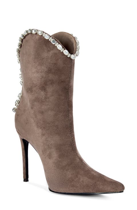 Azurea Pointed Toe Bootie