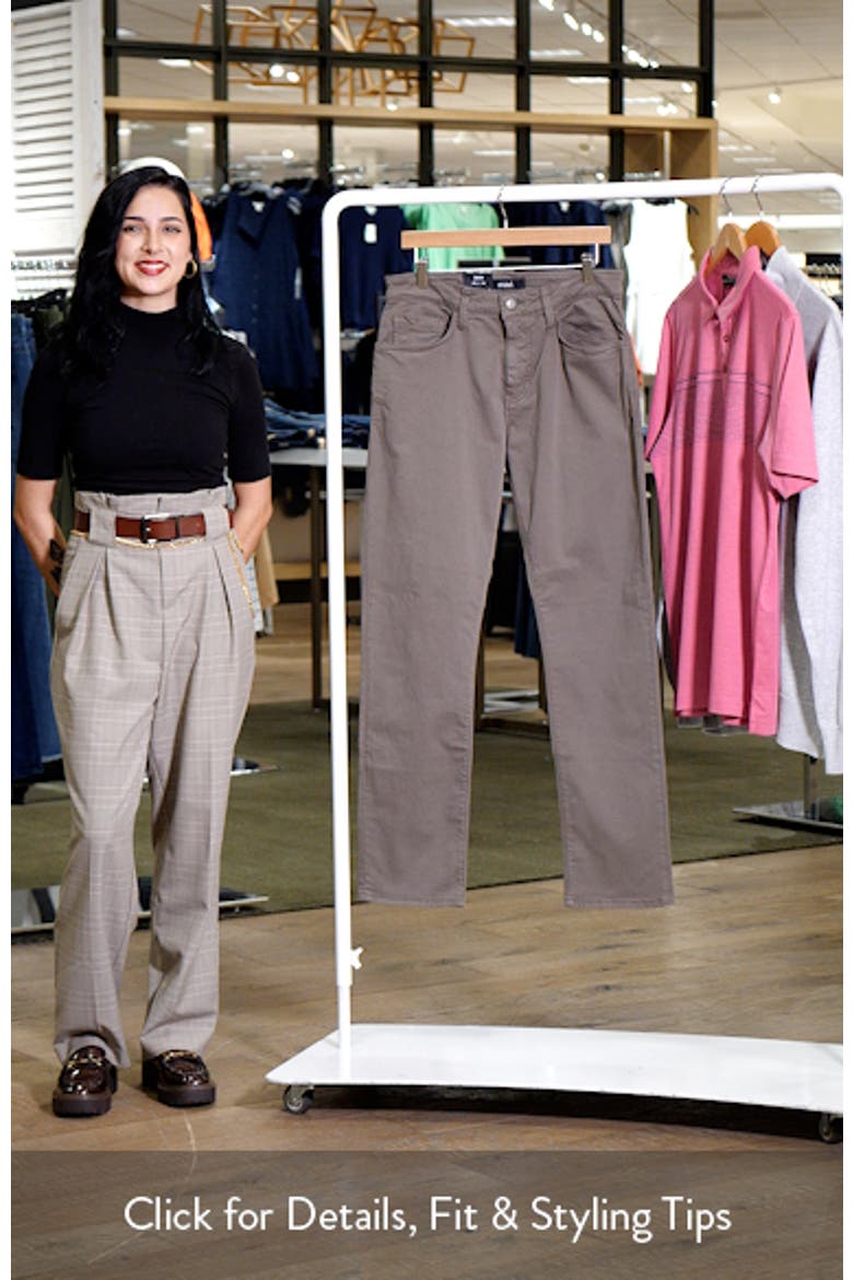 Zach Straight Leg Twill Pants video