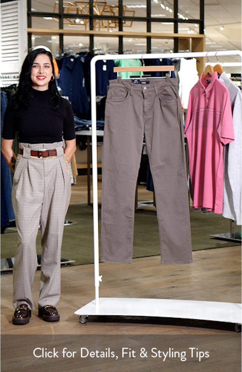 Zach Straight Leg Twill Pants, sales video thumbnail