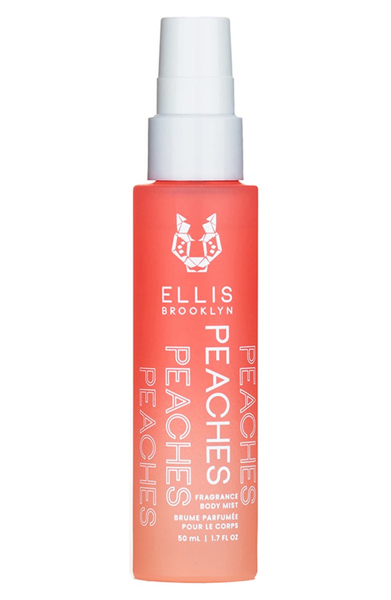 Ellis Brooklyn Peaches Fragrance Body Mist, Alternate, color,