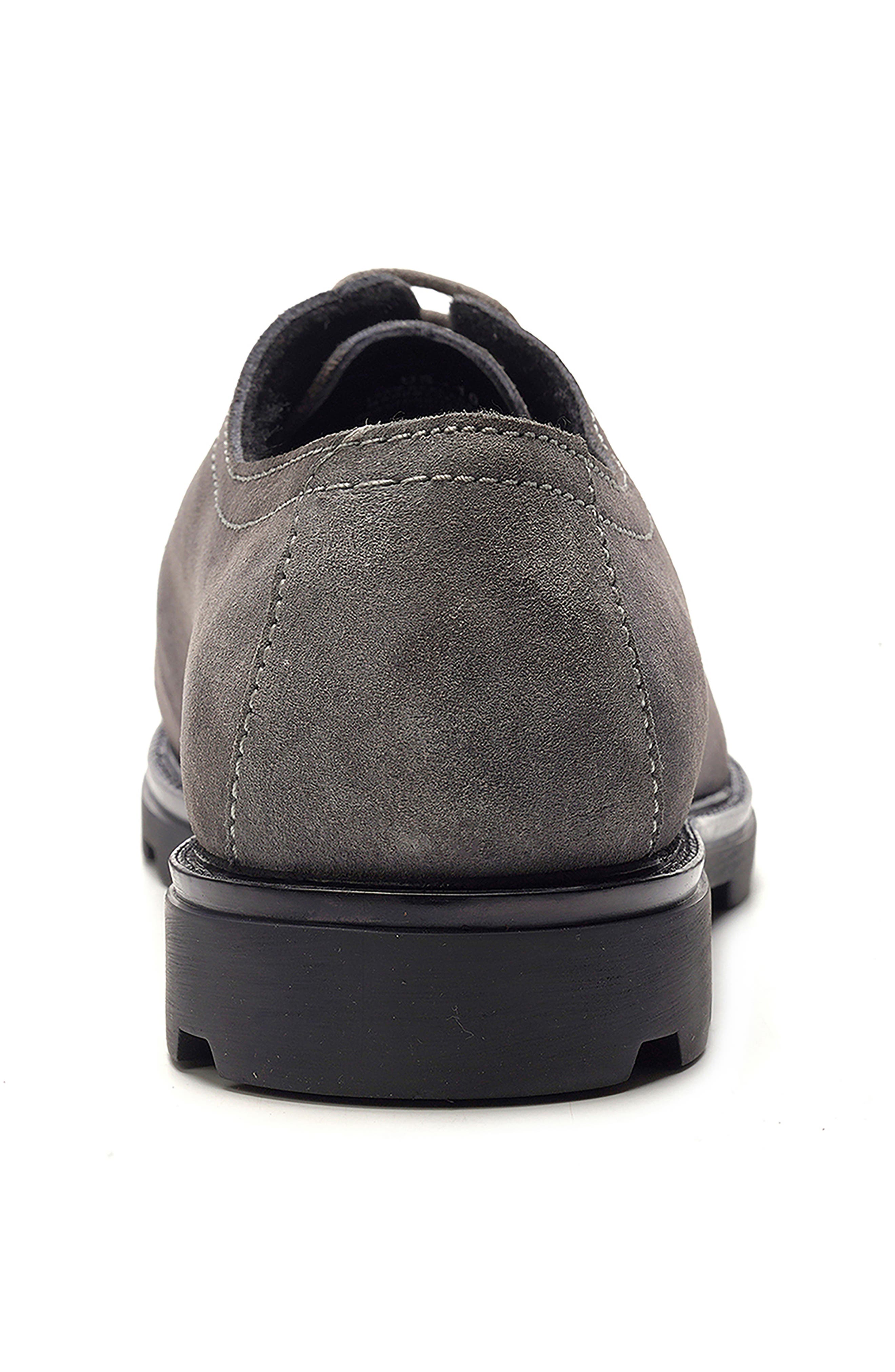 A. Veer Dalton Moc Derby, Alternate, color, Grey Leather