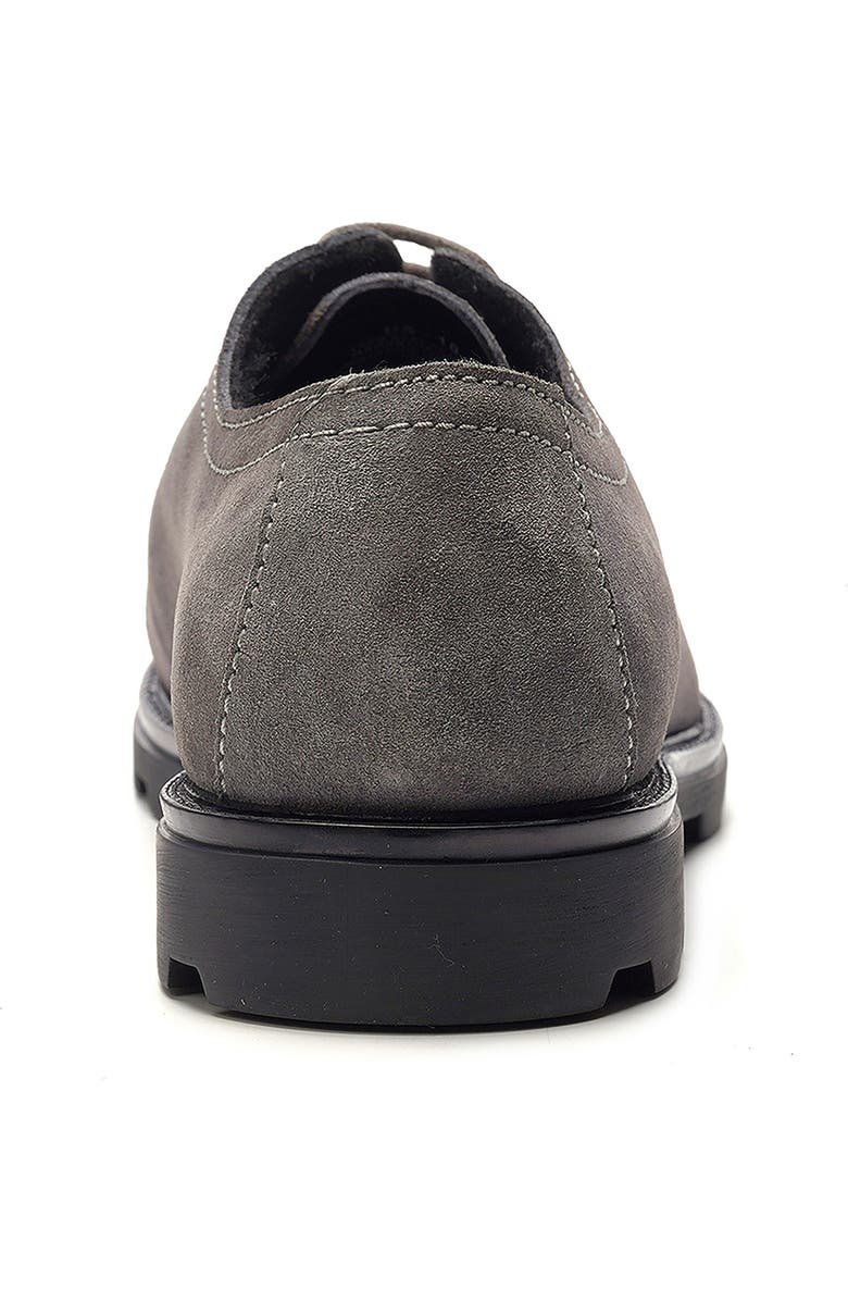 A. Veer Dalton Moc Derby, Alternate, color, Grey Leather