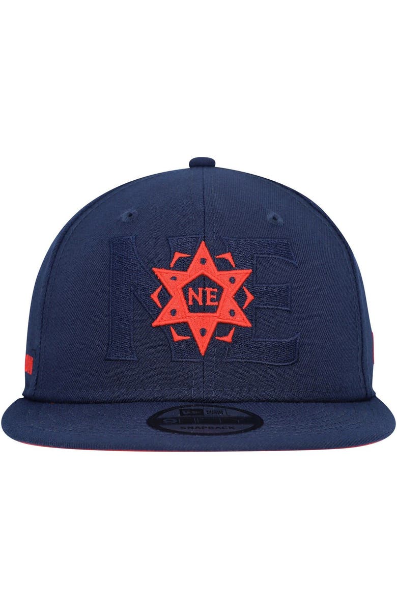 New Era Men's New Era Navy New England Revolution Kick Off 9FIFTY Snapback Hat, Alternate, color, 