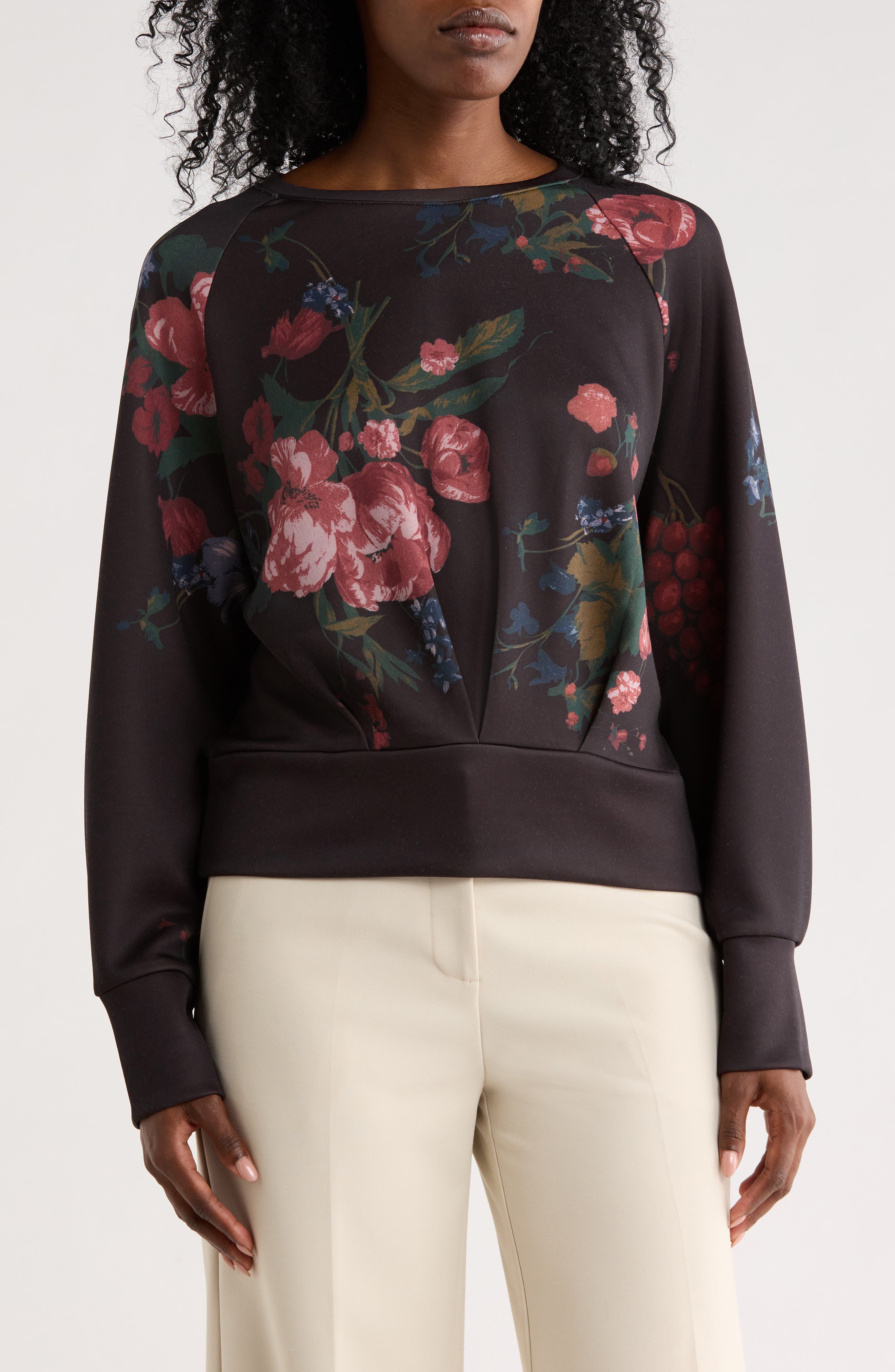 Scuba Blouson Sweatshirt