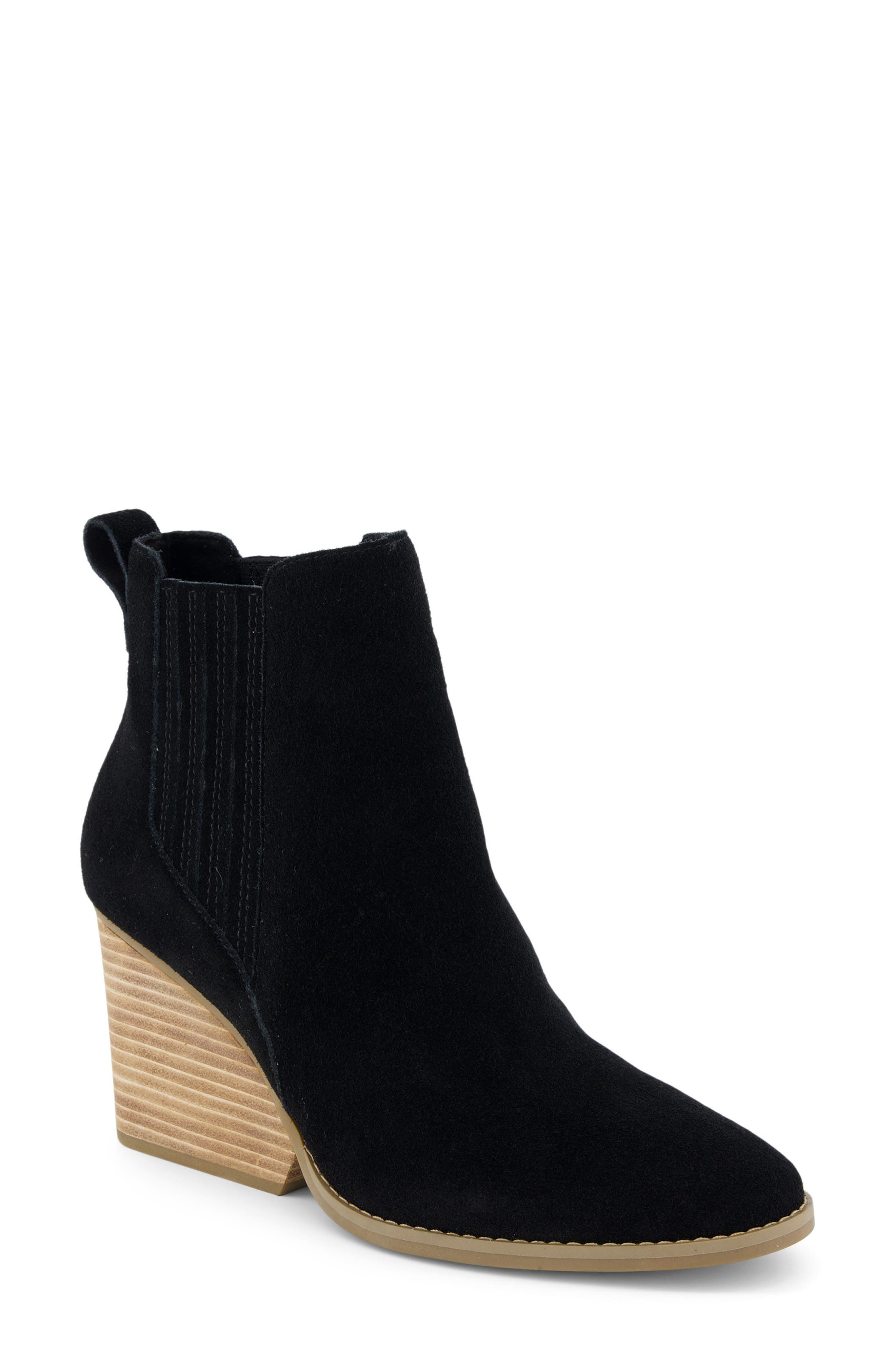 TOMS Noa Suede Chelsea Boot, Main, color, 