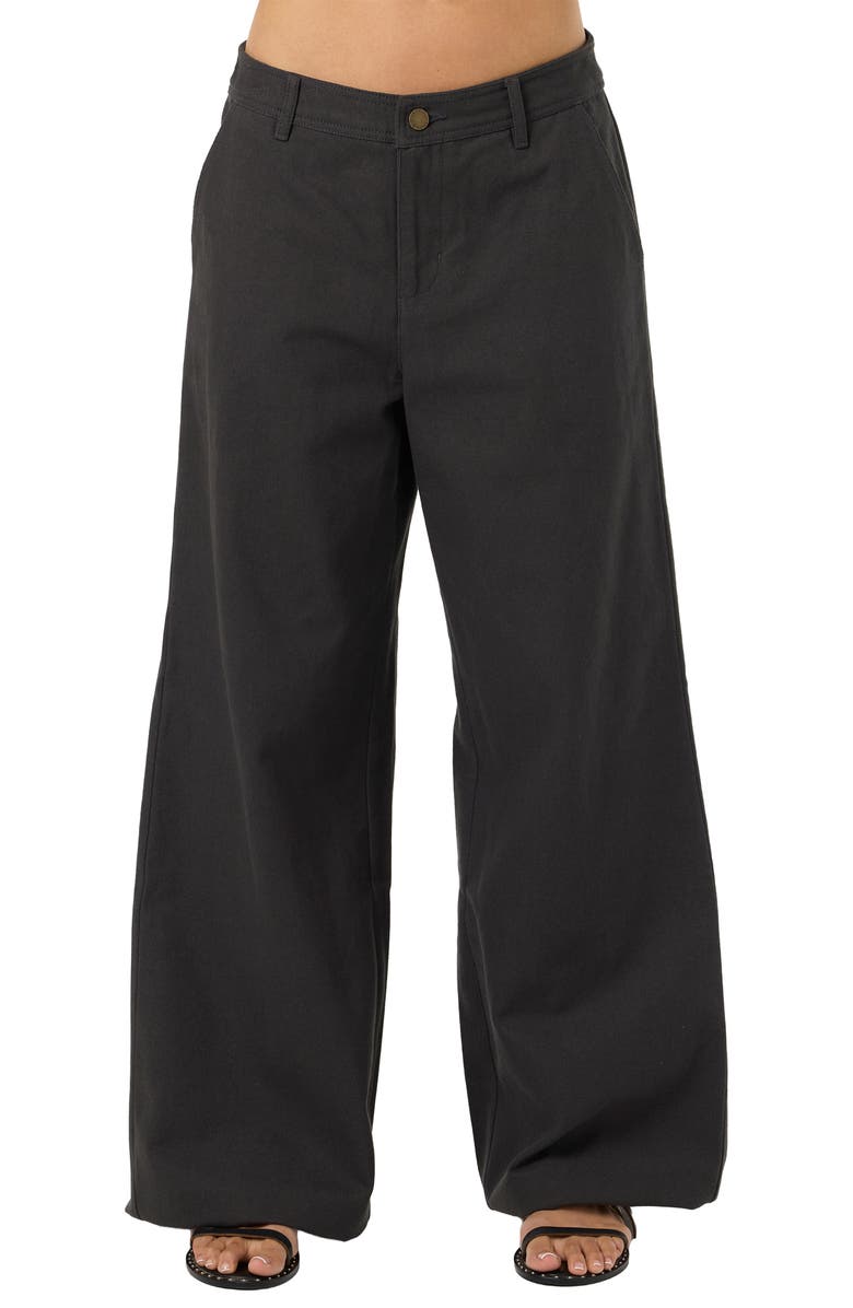 O'Neill OG Remi Wide Leg Denim Pants, Main, color, Dark Shadow