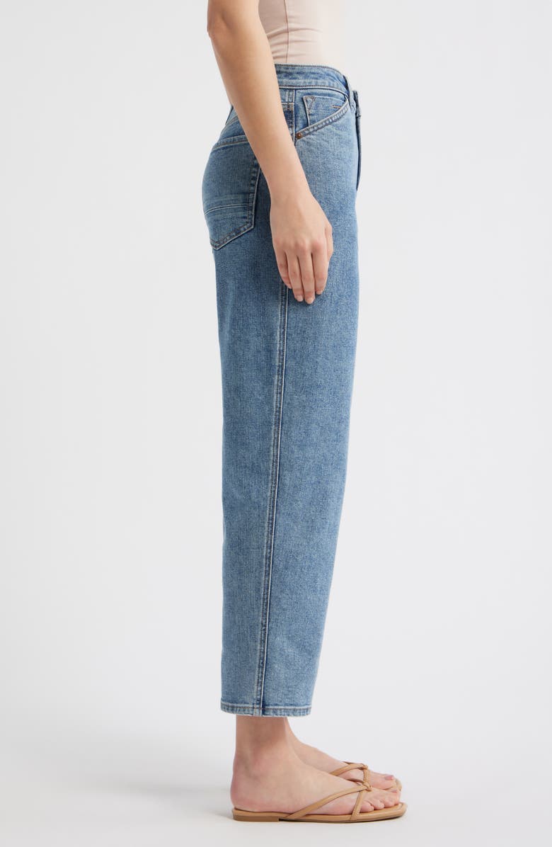 CITY BLUES Slant Pocket Ankle Straight Leg Jeans, Alternate, color, 