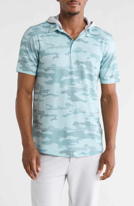 TravisMathew Featherweight Stealth Hooded Polo