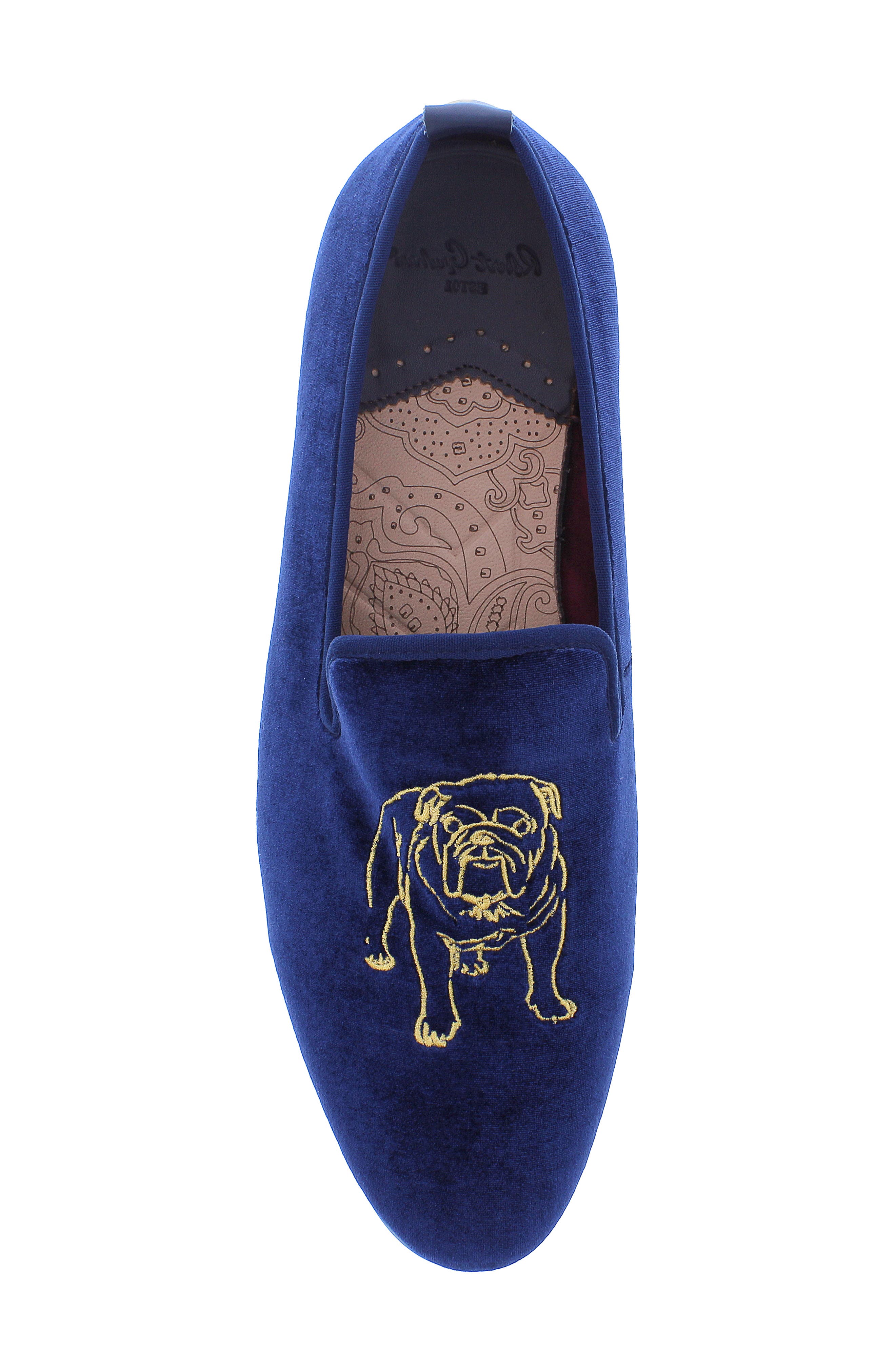Robert Graham Reisman Smoking Slipper, Alternate, color, 