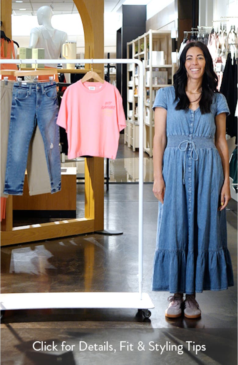 Kids' Loose Fit Cotton Graphic T-Shirt, sales video thumbnail