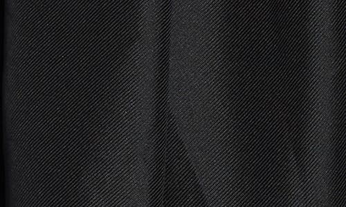 Comme Des Garçons Pleated Gabardine Skirt In Black